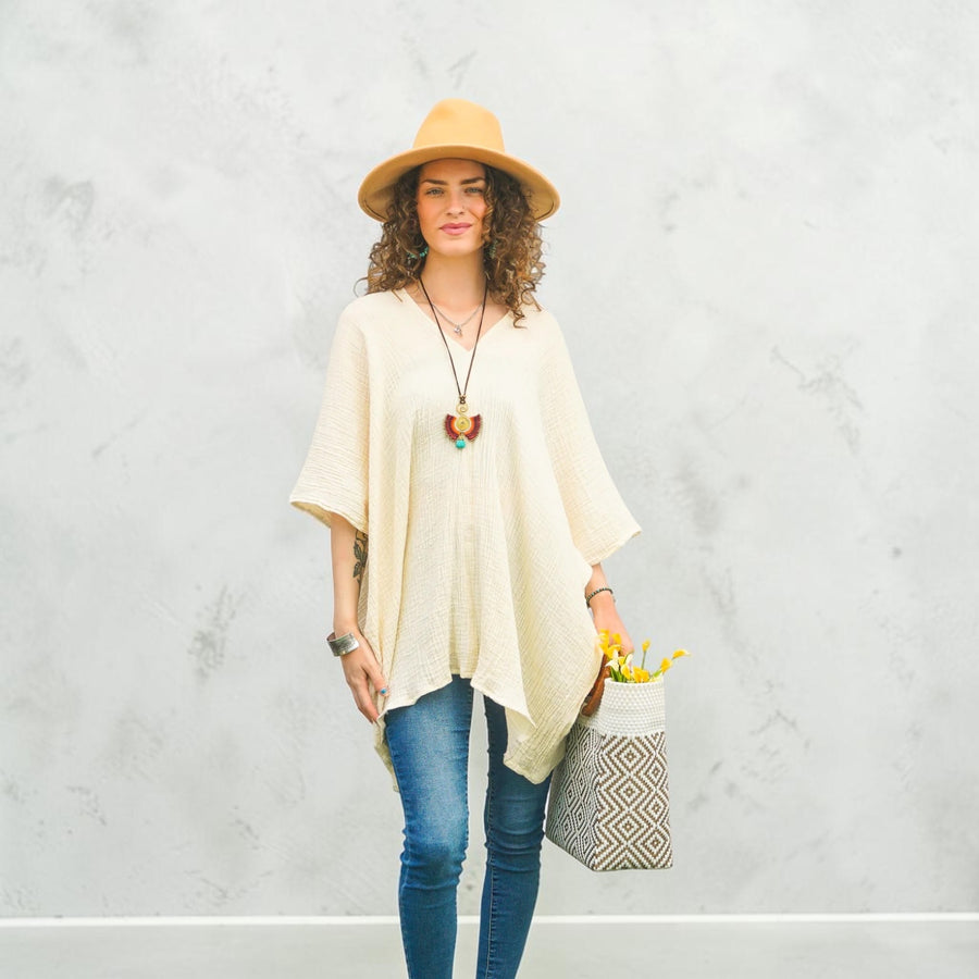 The Elara Top | Double Gauze