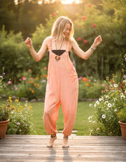 Rose Sol Dungarees Jumpsuit