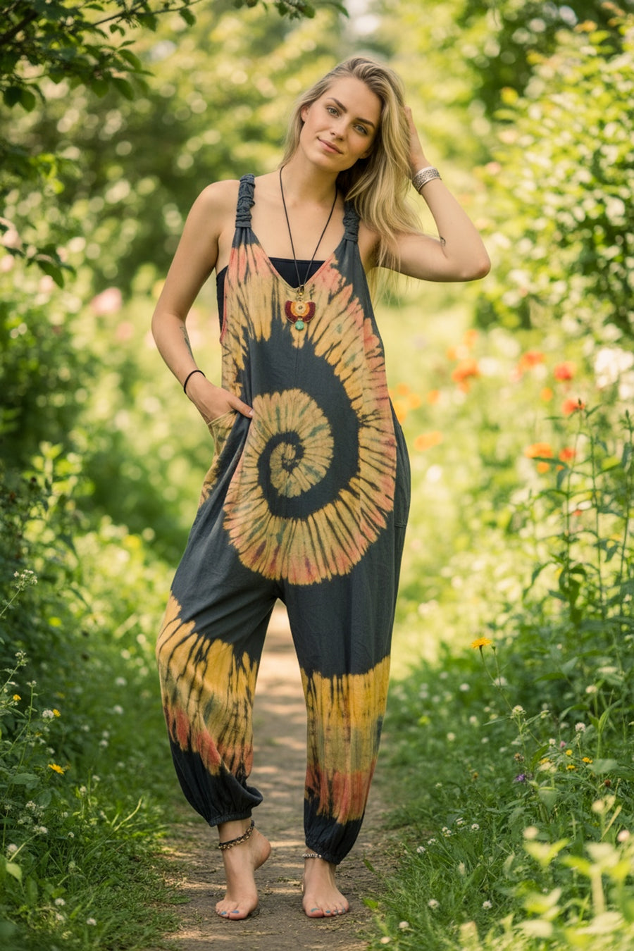 Sunshadow Dungarees Jumpsuit