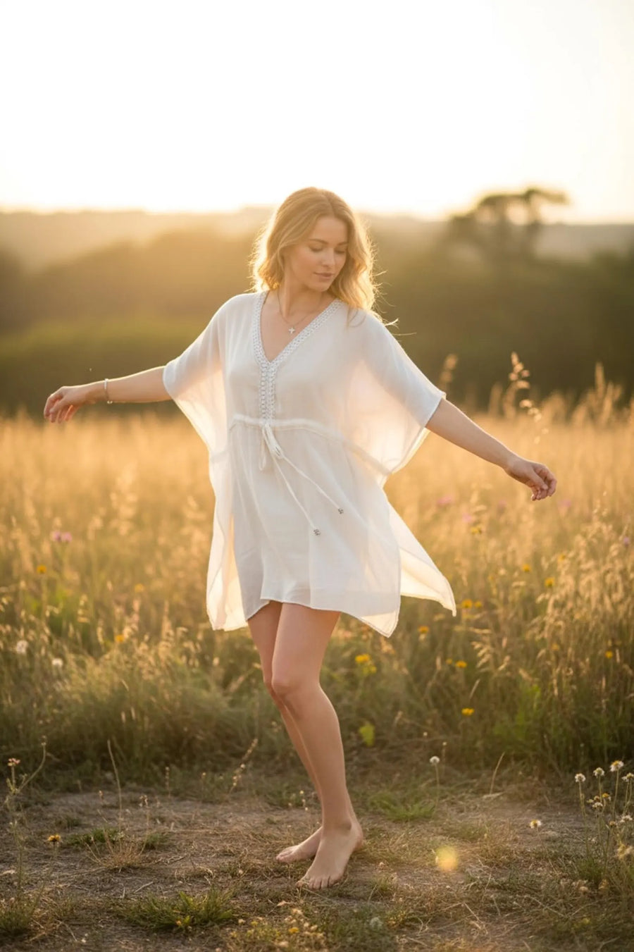 Ivory Cover Up | Bamboo Cotton