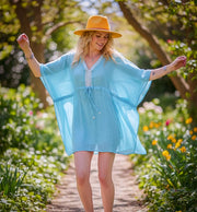 Aqua Cover Up | Bamboo Cotton