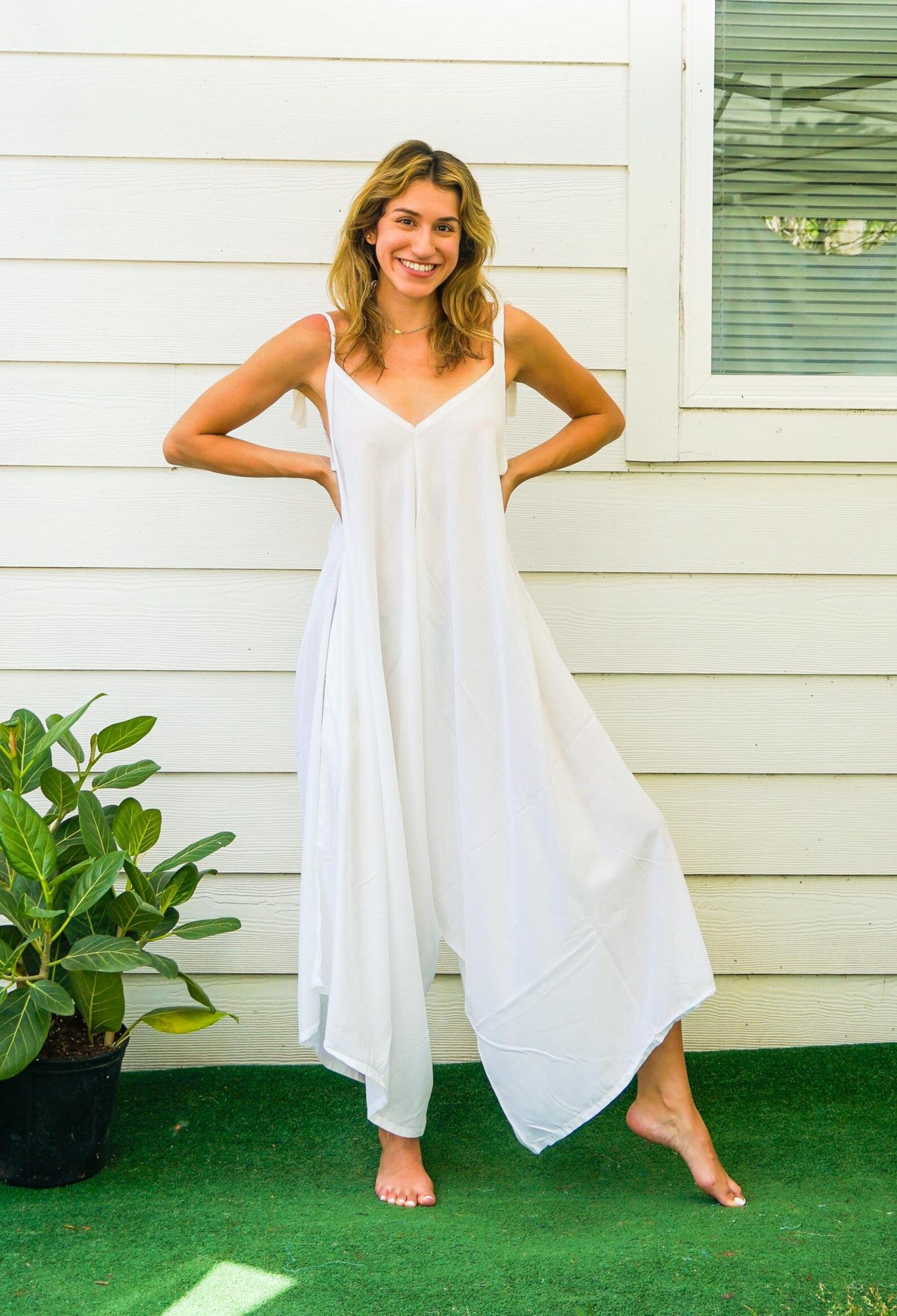 Stella Gauze Jumpsuit | Cotton Gauze