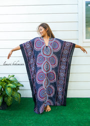 Black Kandi Mandala Kaftan