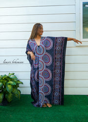 Black Kandi Mandala Kaftan