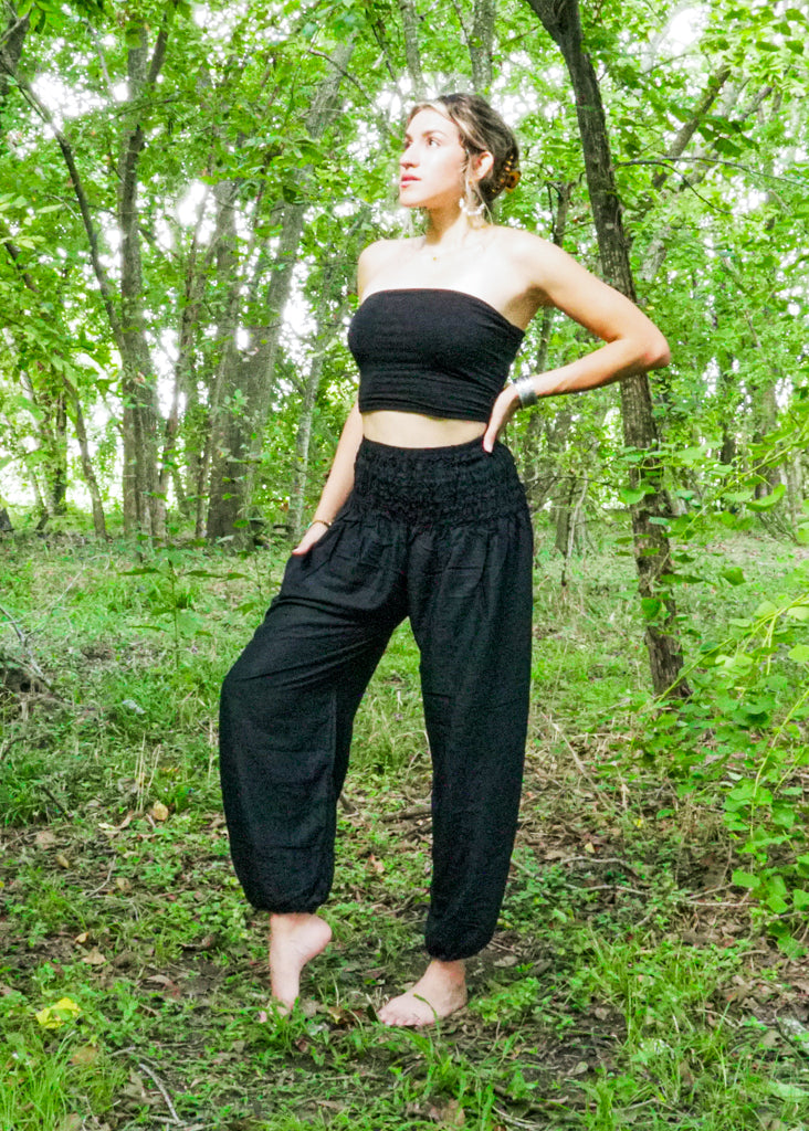 Classic Black Flow Pants