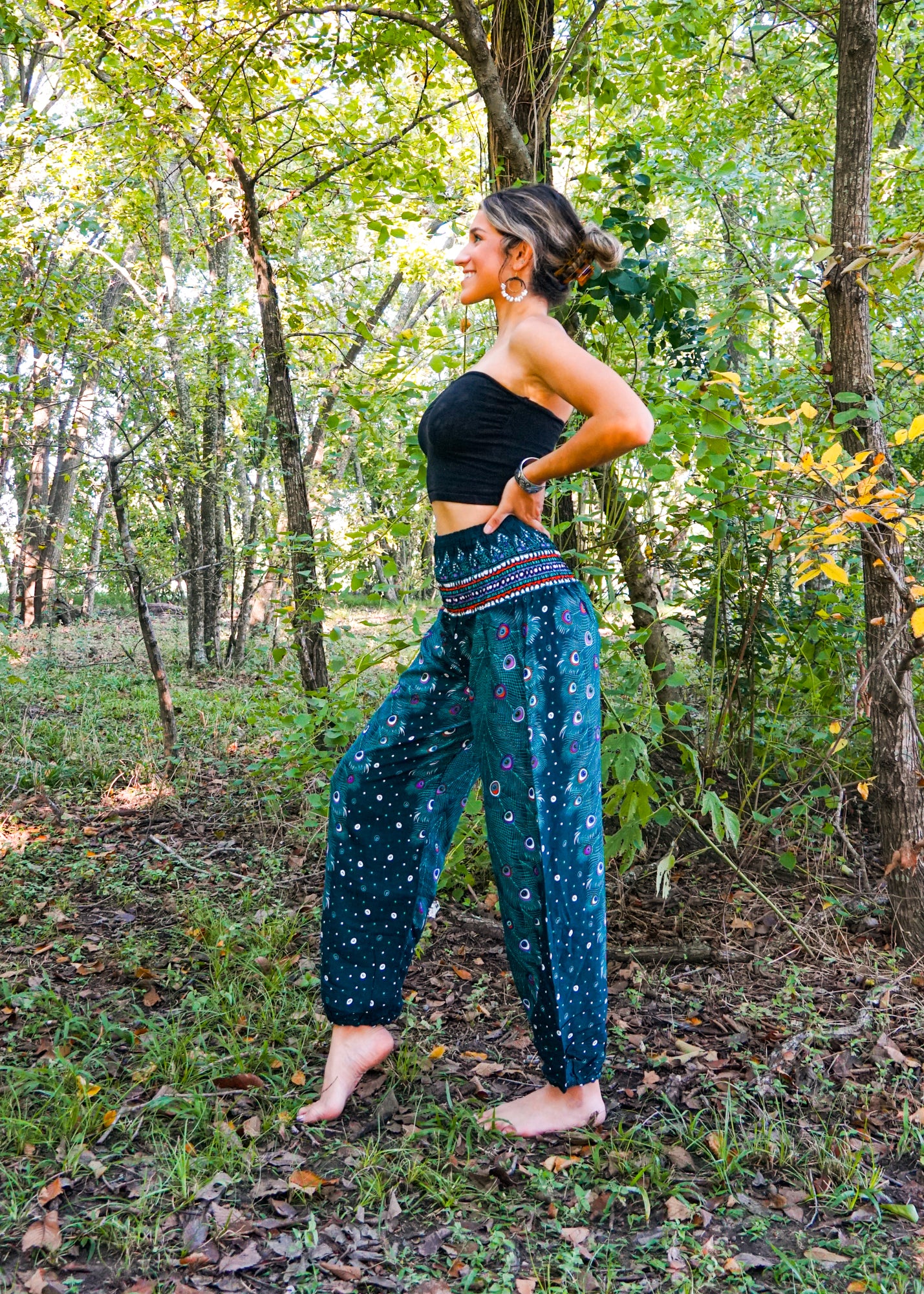 Peacock Dream Flow Pants