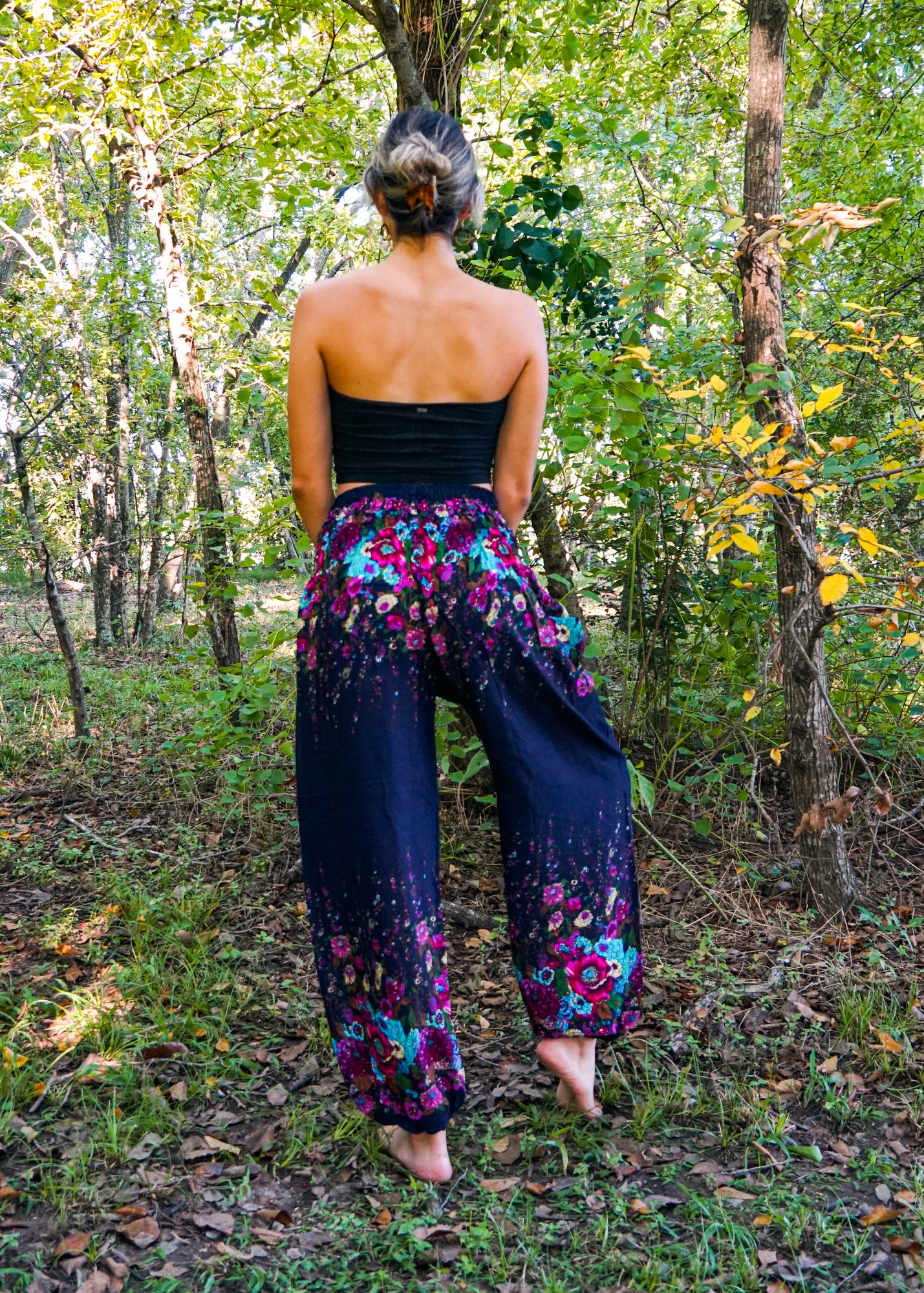 Midnight Garden Flow Pants