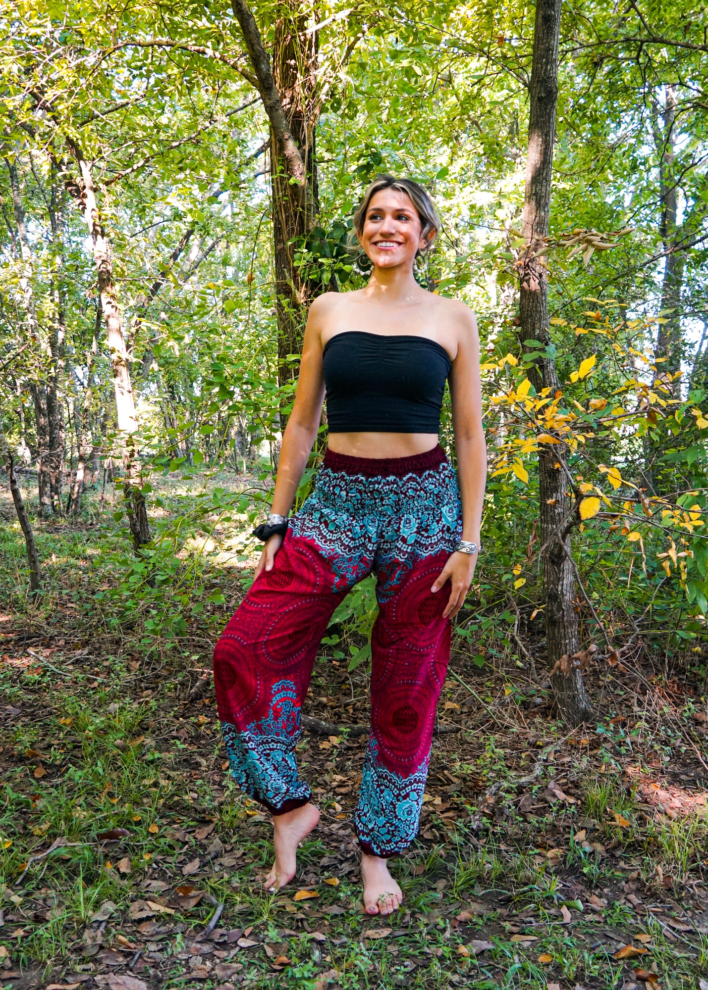 Scarlet Mandala Boho Flow Pants