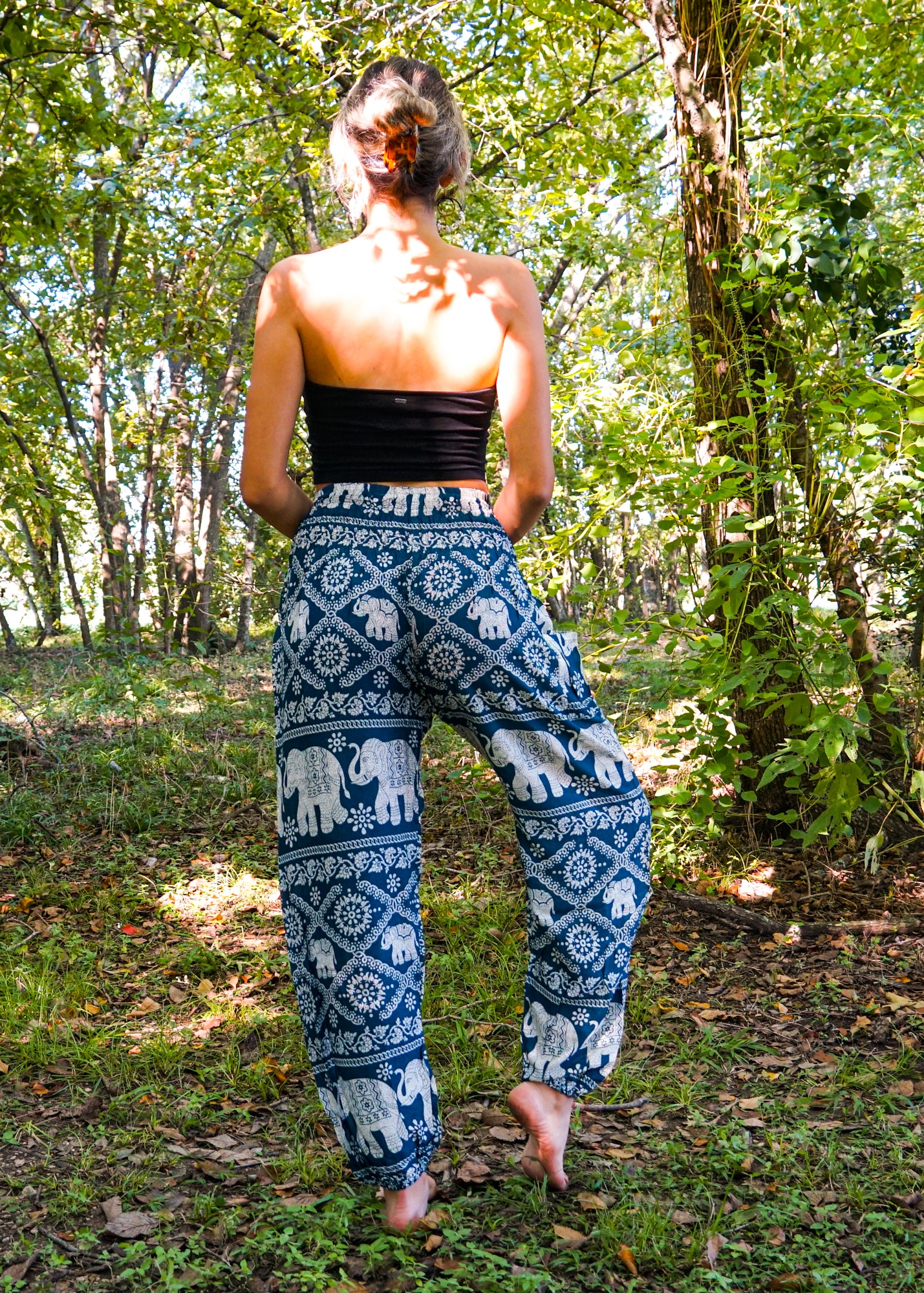 Elephant Mandala Flow Pants