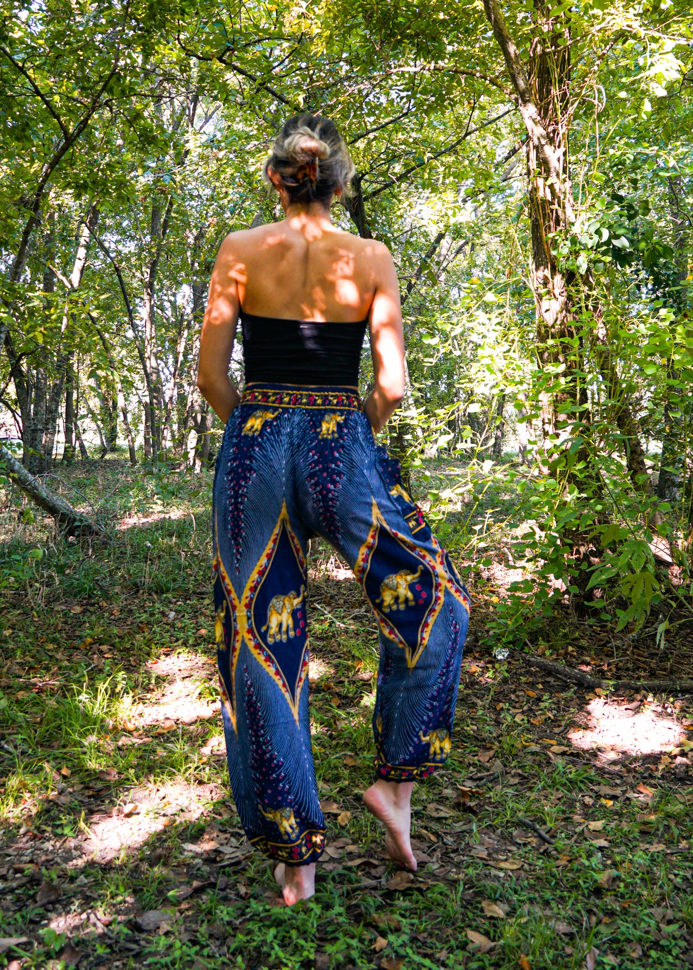 Tribal Elephant Flow Pants