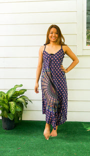 Rainbow Chakra Boho Jumpsuit