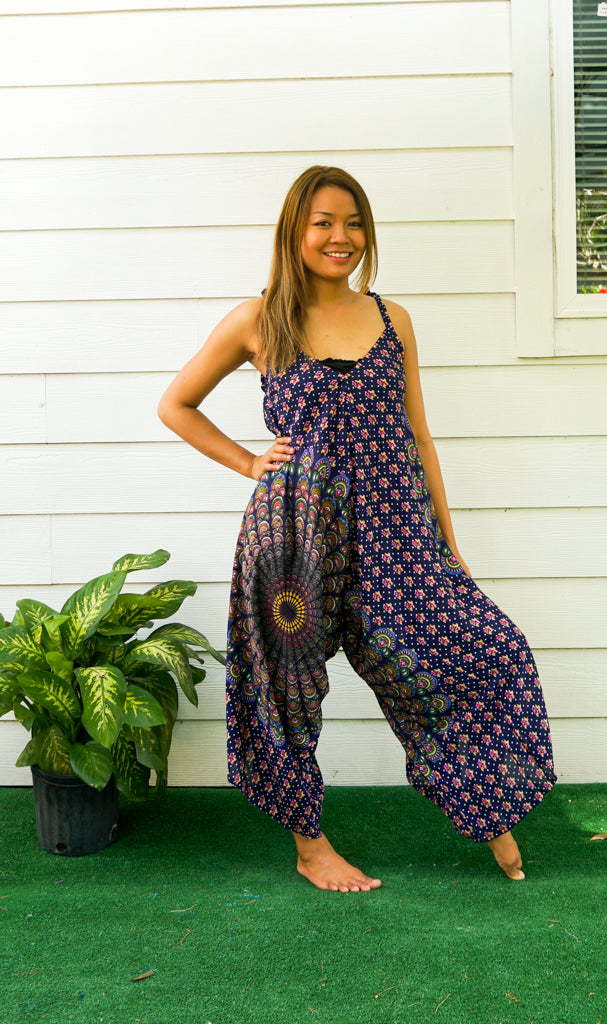 Rainbow Chakra Boho Jumpsuit