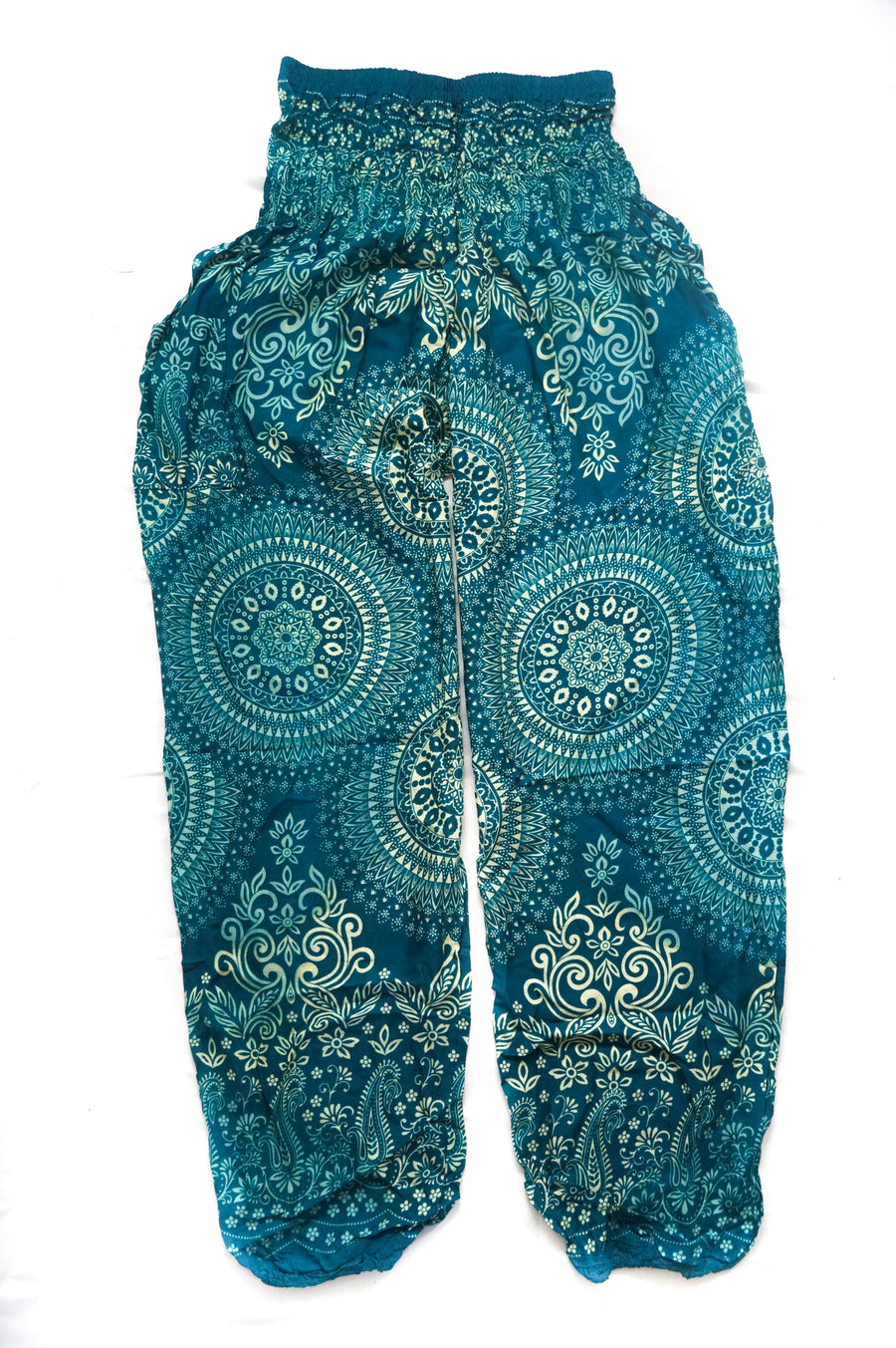 Ocean Blossom Mandala Harem Pants