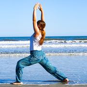 Ocean Blossom Mandala Harem Pants
