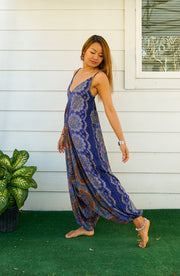 Celestial Mandala Boho Hippie Jumpsuit