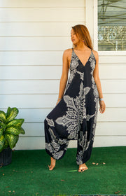 Black Butterfly Jumpsuit