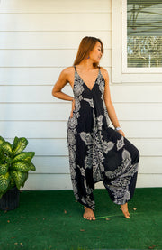 Black Butterfly Jumpsuit