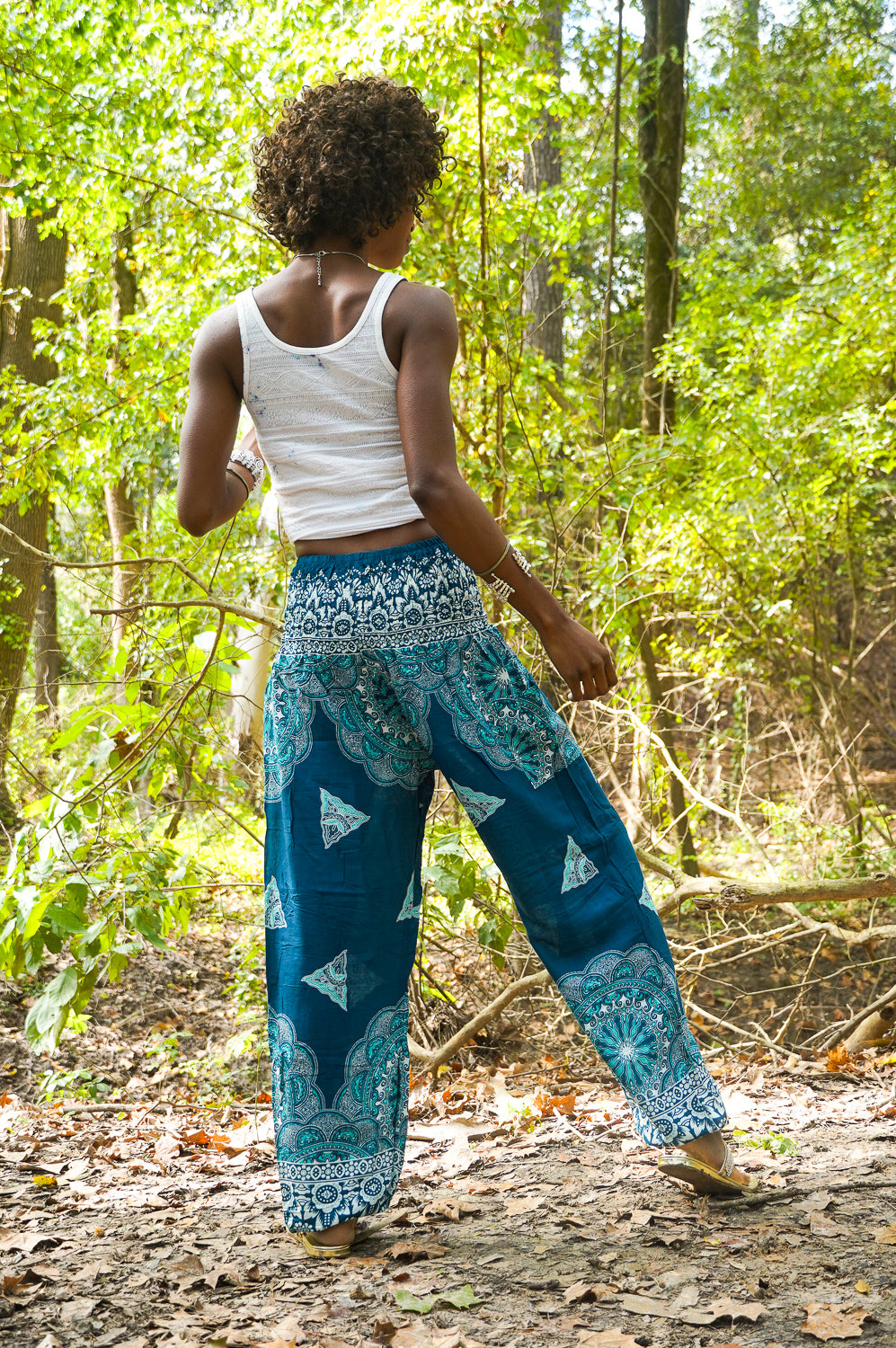 Turquoise Dream Flow Pants