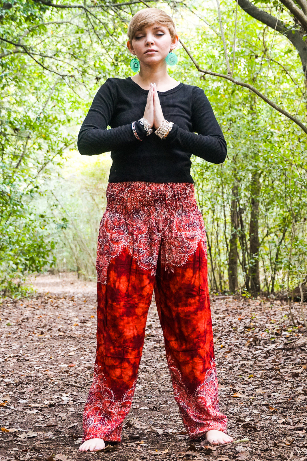 Sunset Bloom Flow Pants