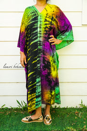 Shibori Tie Dye Kaftan