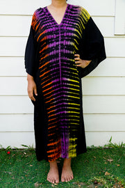 Stipes Tie Dye Kaftan