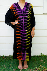 Stipes Tie Dye Kaftan