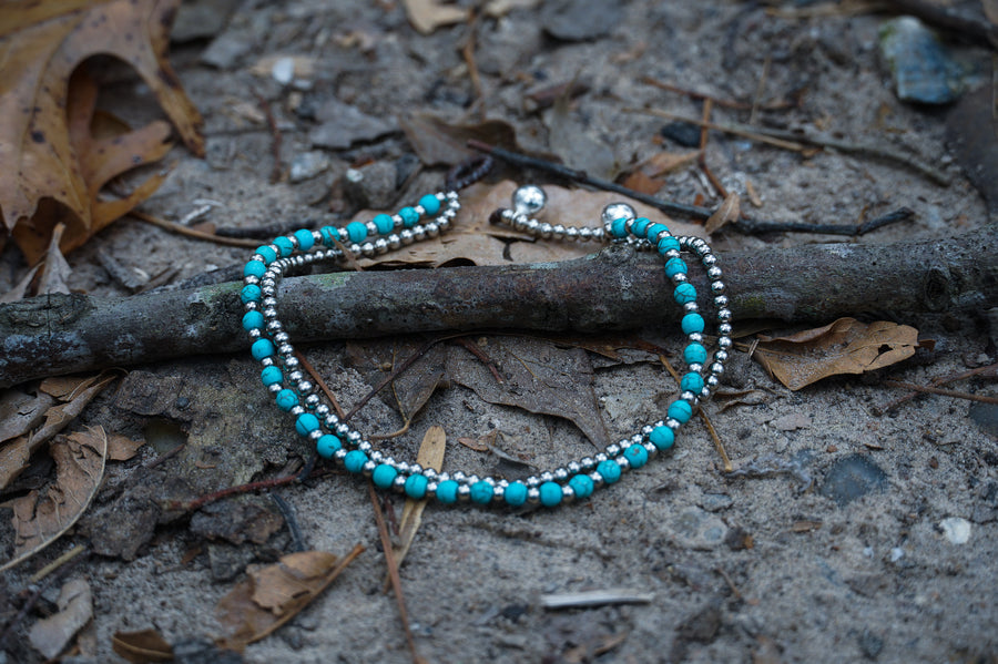 Turquoise Serenity Boho Bracelet