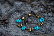 Turquoise Bloom Bracelet