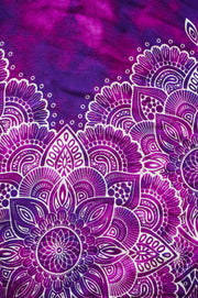 Purple Flower Bouquet Harem Pants