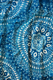 Ocean Blossom Mandala Harem Pants