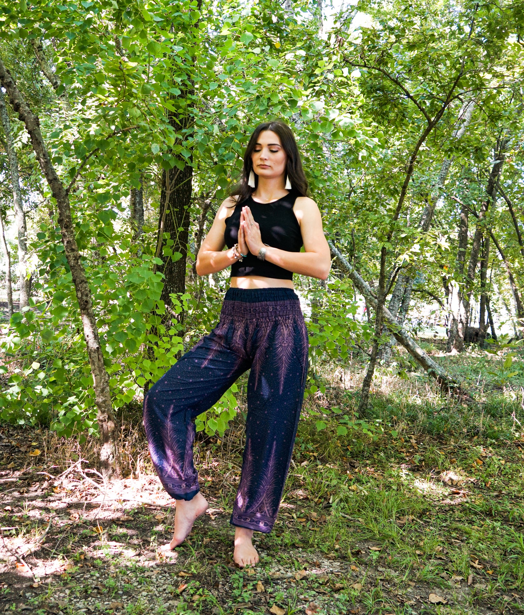 Dusky Feather Drift Pants